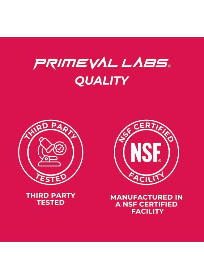 Primeval Labs EAA ماكس إنرجي | قبل أو بعد التمرين لاستعادة العضلات | BCAAs، EAAs، إلكتروليتات | يدعم الترطيب والأداء | مناسب للكيتو | 30 حصة (جامايكا) - Image 4